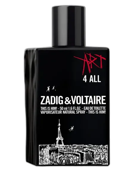Frasco del perfume Zadig & Voltaire This is Him! Art 4 All Eau de Cologne