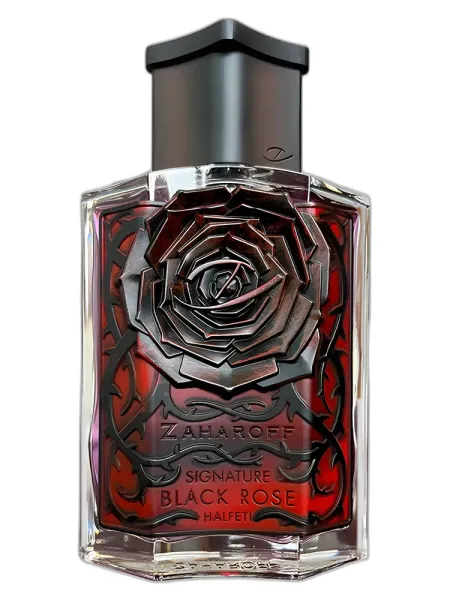 Frasco del perfume Zaharoff Signature Halfeti Black Rose Eau de Parfum