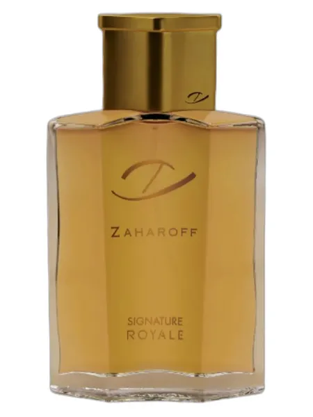 Frasco del perfume Zaharoff Signature Royale