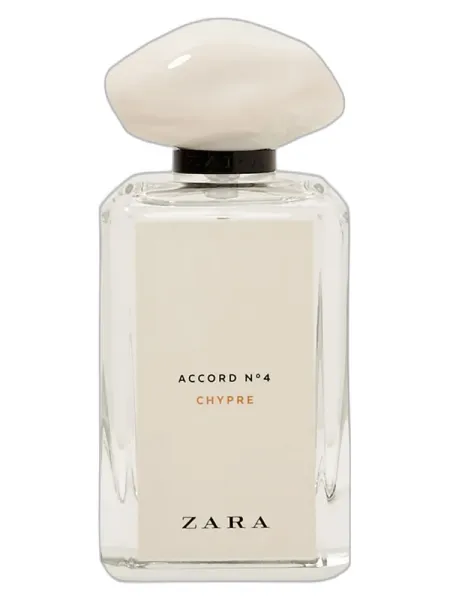 Frasco del perfume Zara Accord No 4 Chypre