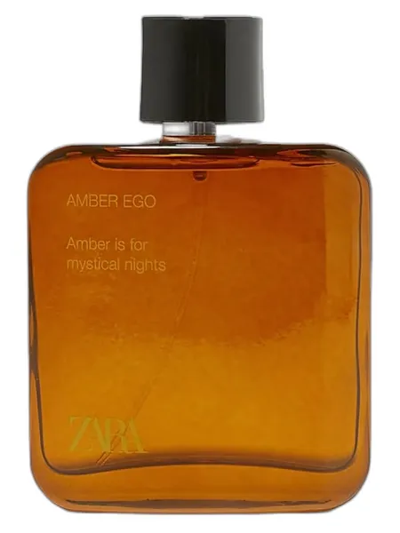 Frasco del perfume Zara Amber Ego