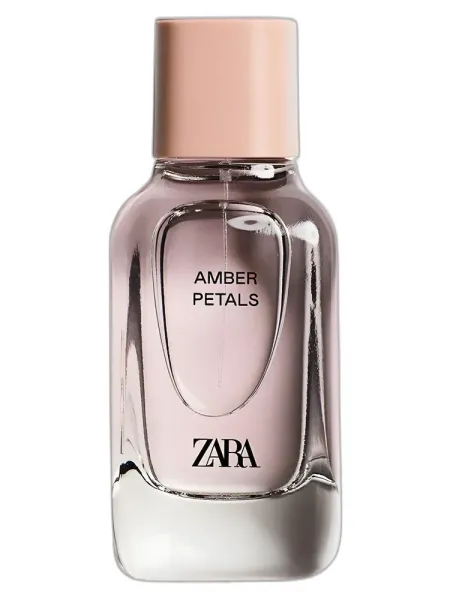Frasco del perfume Zara Amber Petals