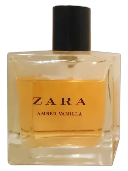Frasco del perfume Zara Amber Vanilla