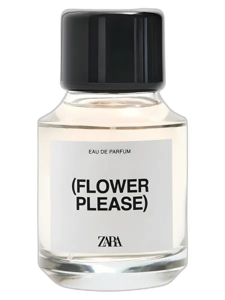 Frasco del perfume Zara Flower Please Eau de Parfum