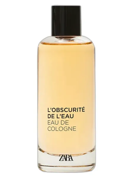 Frasco do perfume Zara L'Obscurite de L'Eau Eau de Toilette