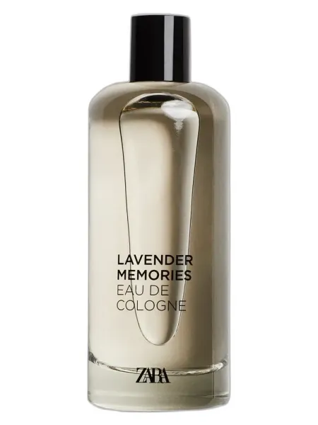 Frasco del perfume Zara Lavender Memories