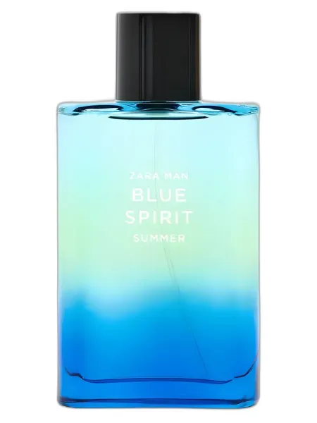 Frasco del perfume Zara Man Blue Spirit Summer Eau de Toilette