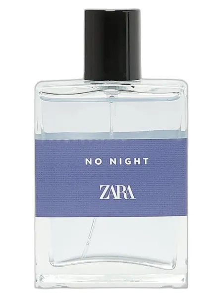 Frasco do perfume Zara No Night