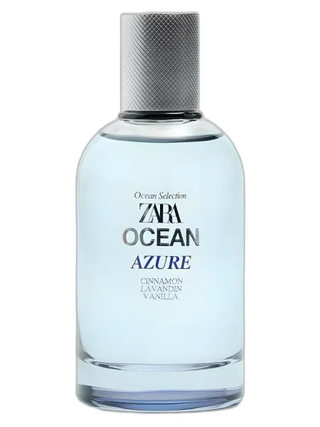 Frasco del perfume Zara Ocean Azure
