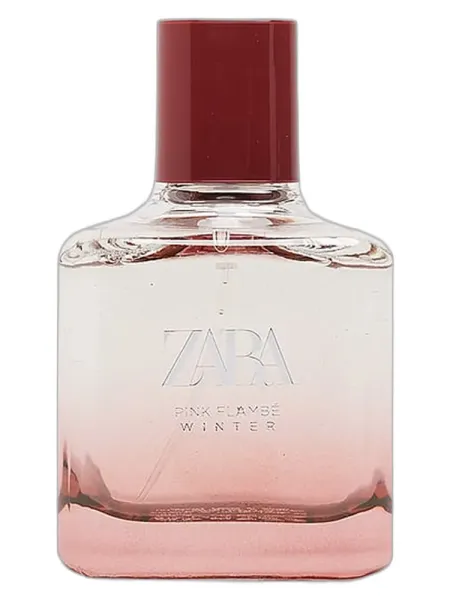Frasco del perfume Zara Pink Flambe Winter Eau de Toilette