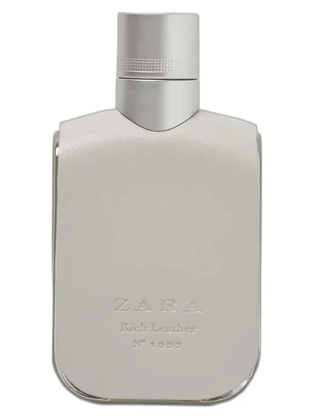 Frasco del perfume Zara Rich Leather Eau de Parfum