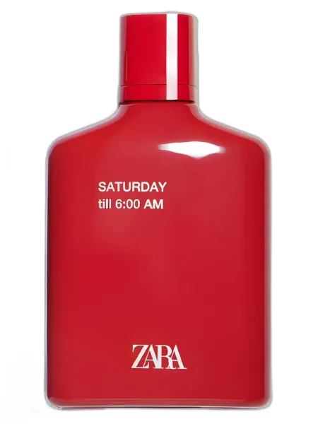 Frasco del perfume Zara Saturday till 6-00 AM
