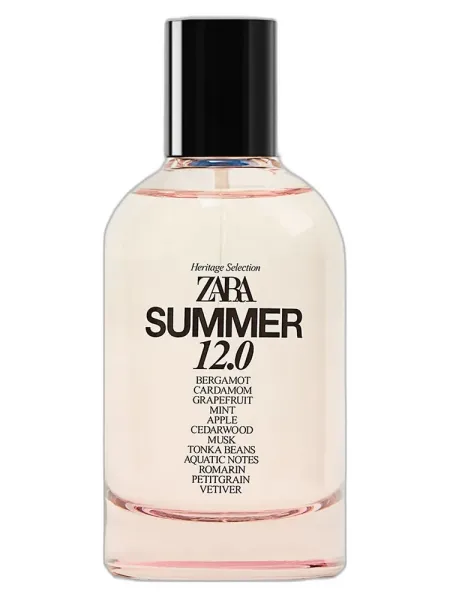 Frasco del perfume Zara Summer 12.0