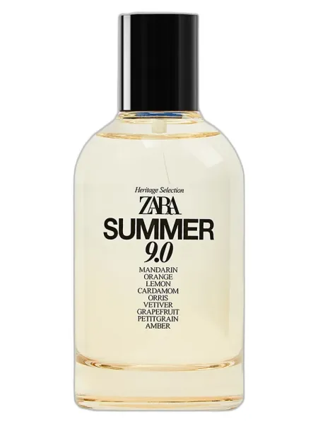 Frasco del perfume Zara Summer 9.0