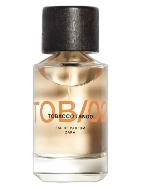 Frasco del perfume Zara TOB/02 Tobacco Tango Eau de Parfum