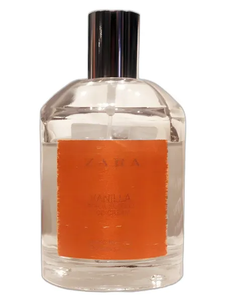 Frasco del perfume Zara Vanilla For a Sunday Ice Cream