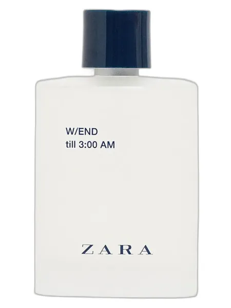 Frasco del perfume Zara W/END till 3:00 AM Eau de Toilette
