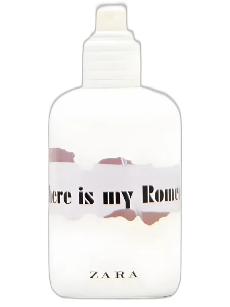 Frasco do perfume Zara Where Is My Romeo