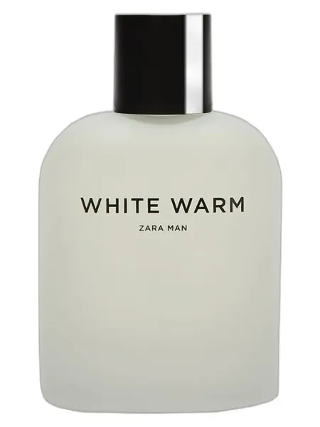 Frasco do perfume Zara White Warm