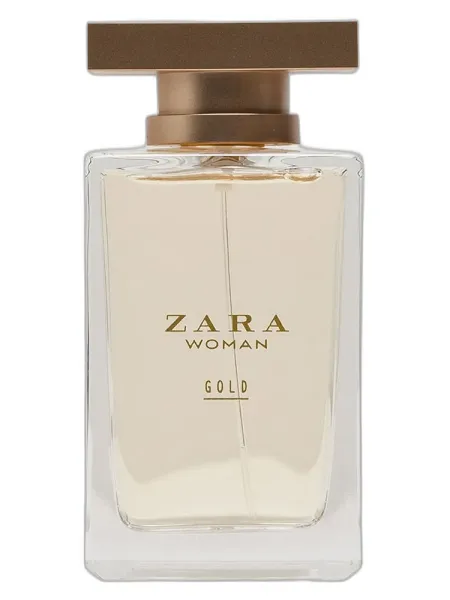 Frasco del perfume Zara Woman Gold 2016
