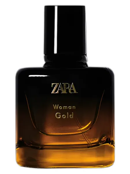 Zara Woman Gold 2021 परफ्यूम की बोतल