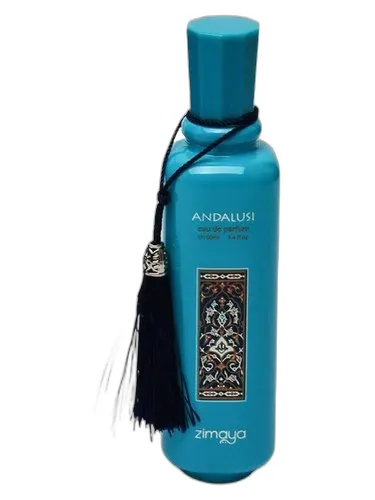 Frasco del perfume Zimaya Andalusi Blue