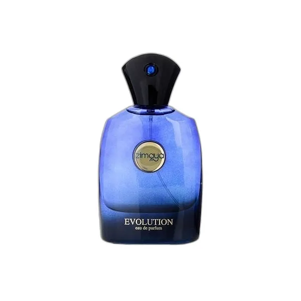 Frasco del perfume Zimaya Evolution Eau de Parfum