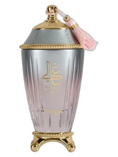 Frasco del perfume Zimaya Ghali Elegant