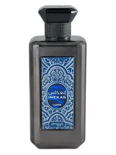 Frasco del perfume Zimaya INEKAS LUNA
