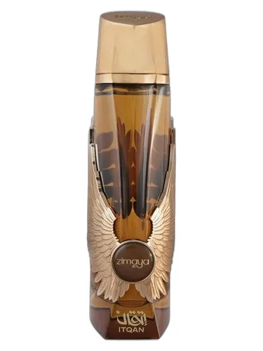 Frasco del perfume Zimaya Itqan Gold