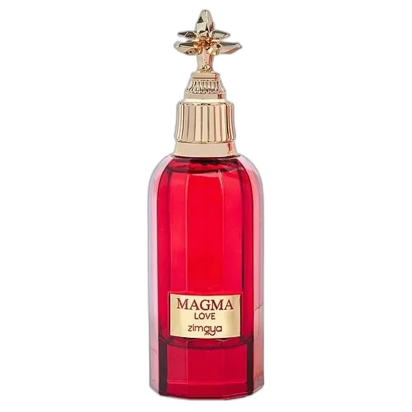 Frasco del perfume Zimaya Magma Love Eau de Parfum